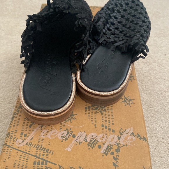 Free People Mirage Woven Flat sz 37 - Picture 10 of 13